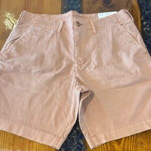 American Eagle Outfitters Light Pink/salmon color  Flat Front Shorts